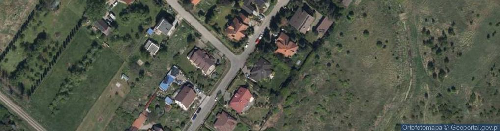 Zdjęcie satelitarne Narciarska ul.