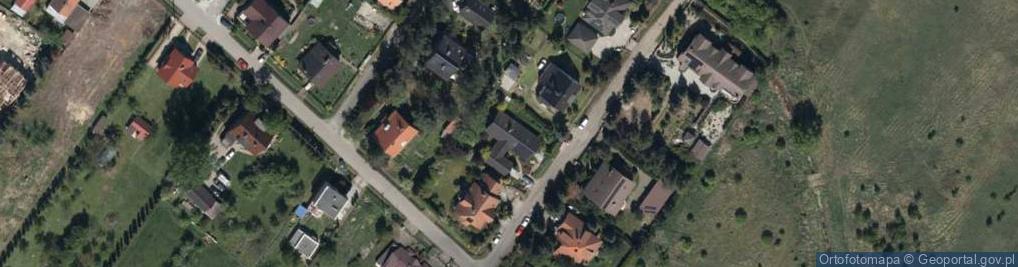 Zdjęcie satelitarne Narciarska ul.