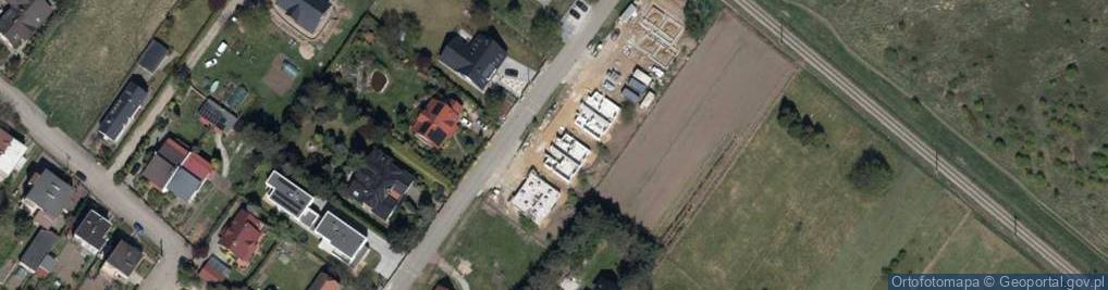 Zdjęcie satelitarne Narciarska ul.