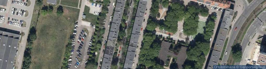 Zdjęcie satelitarne Nasturcjowa ul.