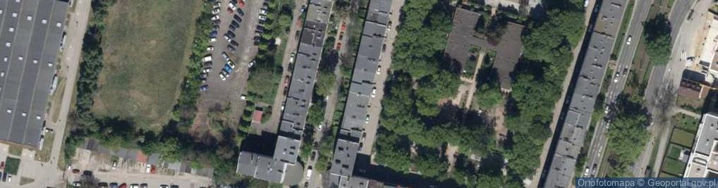 Zdjęcie satelitarne Nasturcjowa ul.