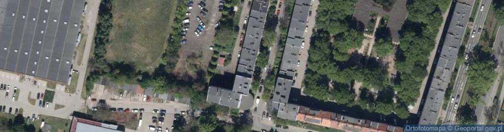 Zdjęcie satelitarne Nasturcjowa ul.