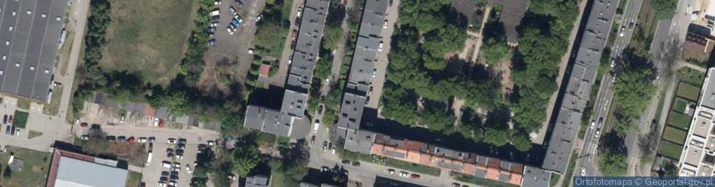 Zdjęcie satelitarne Nasturcjowa ul.