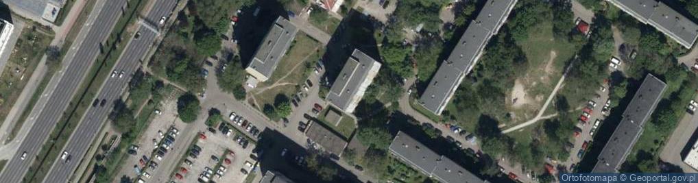 Zdjęcie satelitarne Na Ostatnim Groszu ul.