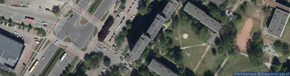 Zdjęcie satelitarne Na Ostatnim Groszu ul.