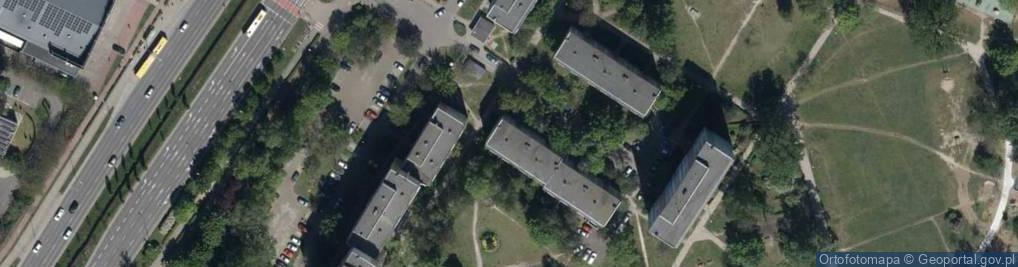 Zdjęcie satelitarne Na Ostatnim Groszu ul.