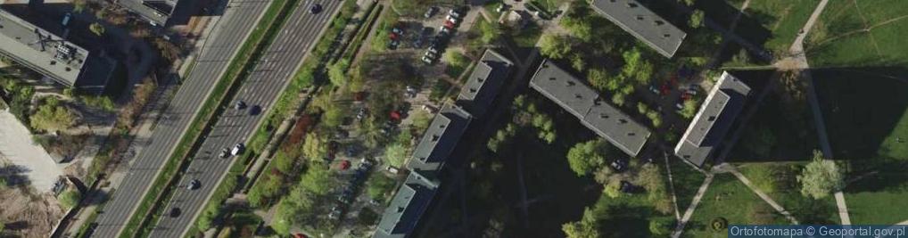Zdjęcie satelitarne Na Ostatnim Groszu ul.