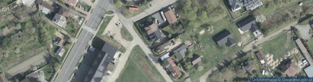 Zdjęcie satelitarne Na Skarpie ul.