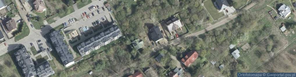 Zdjęcie satelitarne Na Skarpie ul.