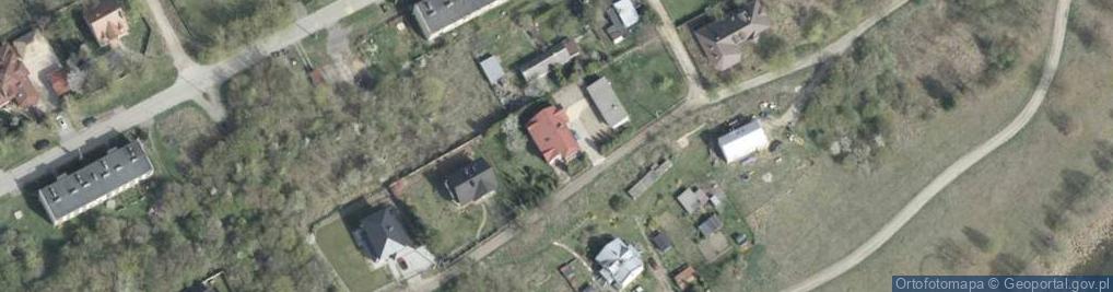 Zdjęcie satelitarne Na Skarpie ul.