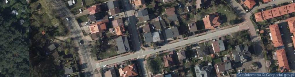 Zdjęcie satelitarne Na Bagnie ul.