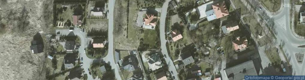 Zdjęcie satelitarne Na Skarpie ul.