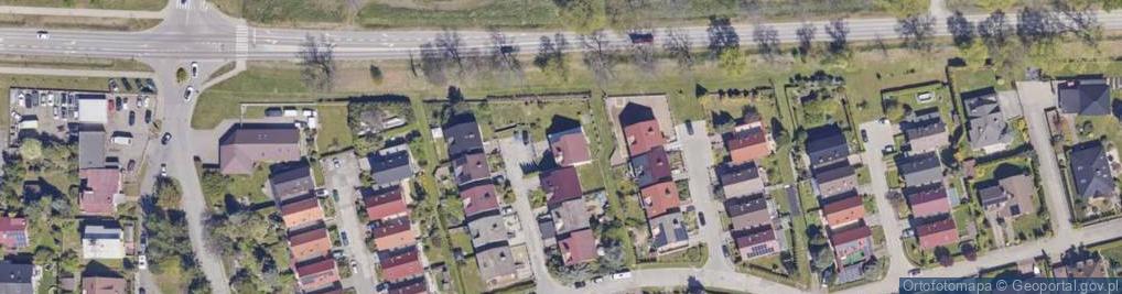 Zdjęcie satelitarne Nagietkowa ul.