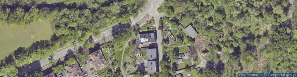 Zdjęcie satelitarne Na Piaskach ul.