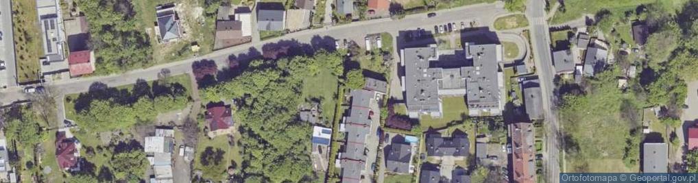 Zdjęcie satelitarne Nad Kanałem ul.