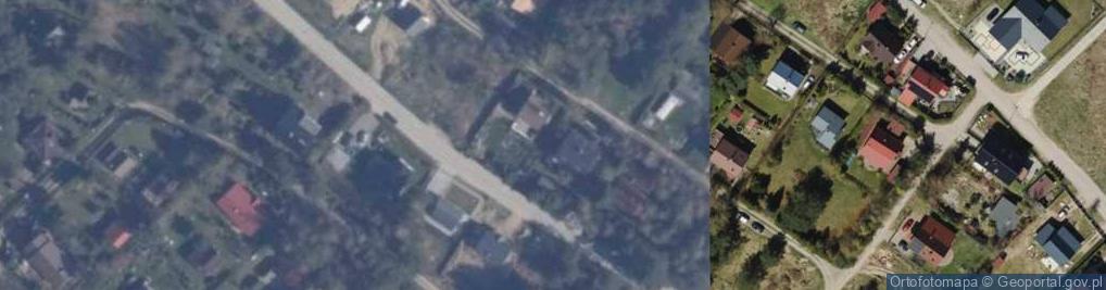 Zdjęcie satelitarne Narcyzowa ul.