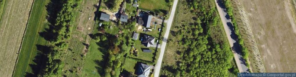 Zdjęcie satelitarne Narciarska ul.