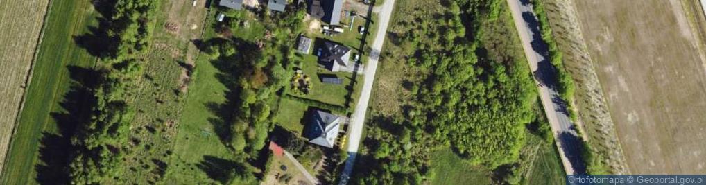 Zdjęcie satelitarne Narciarska ul.
