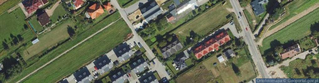 Zdjęcie satelitarne Na Piaski ul.