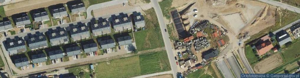 Zdjęcie satelitarne Na Popielówkę ul.