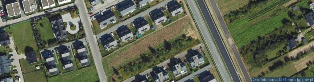 Zdjęcie satelitarne Na Popielówkę ul.