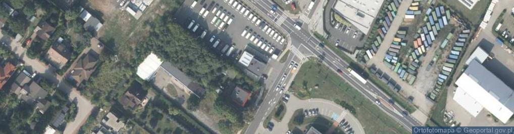 Zdjęcie satelitarne Nektarowa ul.