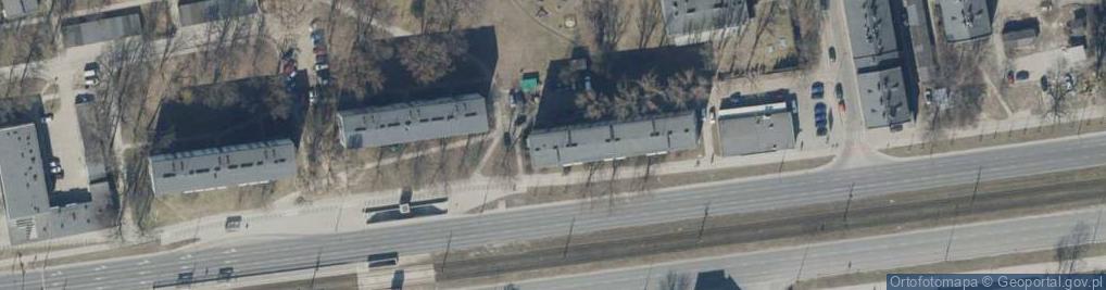 Zdjęcie satelitarne Neonowa ul.