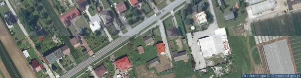 Zdjęcie satelitarne Nękanowice ul.