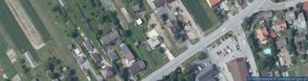 Zdjęcie satelitarne Nękanowice ul.