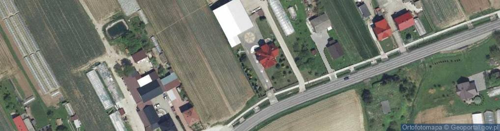 Zdjęcie satelitarne Nękanowice ul.