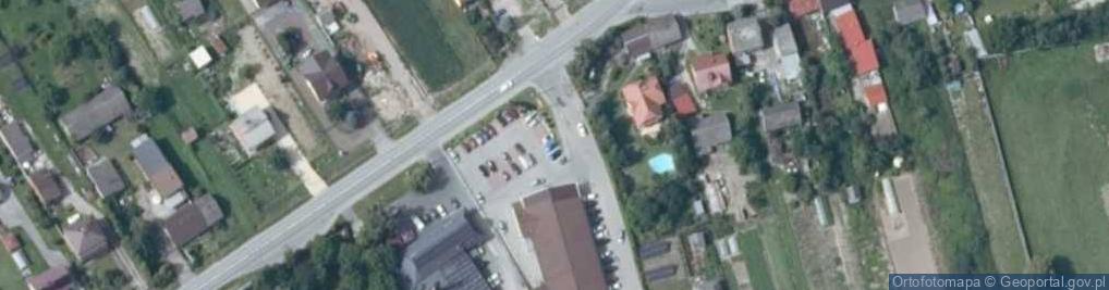 Zdjęcie satelitarne Nękanowice ul.