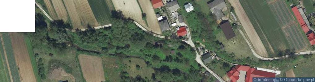 Zdjęcie satelitarne Nękanowice ul.