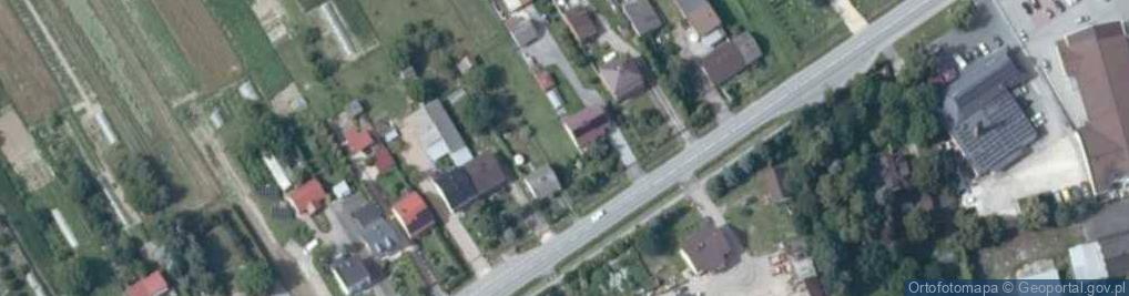 Zdjęcie satelitarne Nękanowice ul.