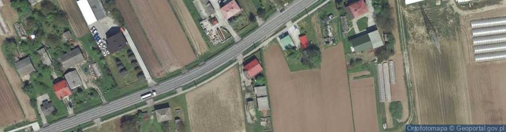 Zdjęcie satelitarne Nękanowice ul.