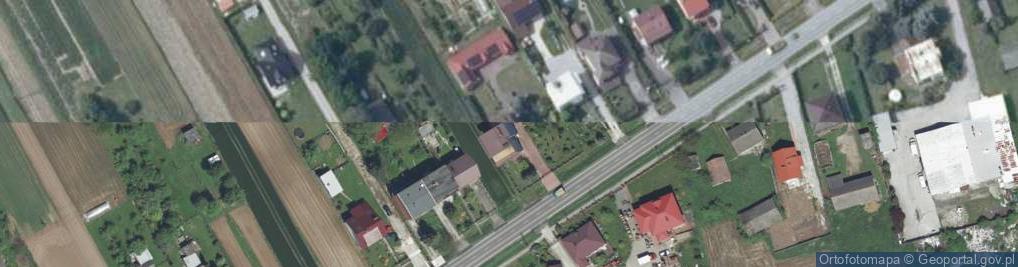 Zdjęcie satelitarne Nękanowice ul.