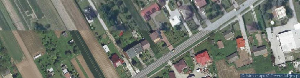 Zdjęcie satelitarne Nękanowice ul.