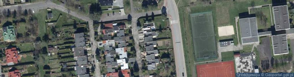 Zdjęcie satelitarne Nefrytowa ul.