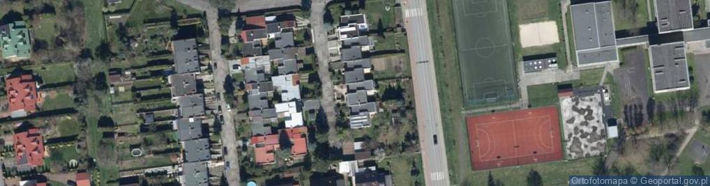 Zdjęcie satelitarne Nefrytowa ul.