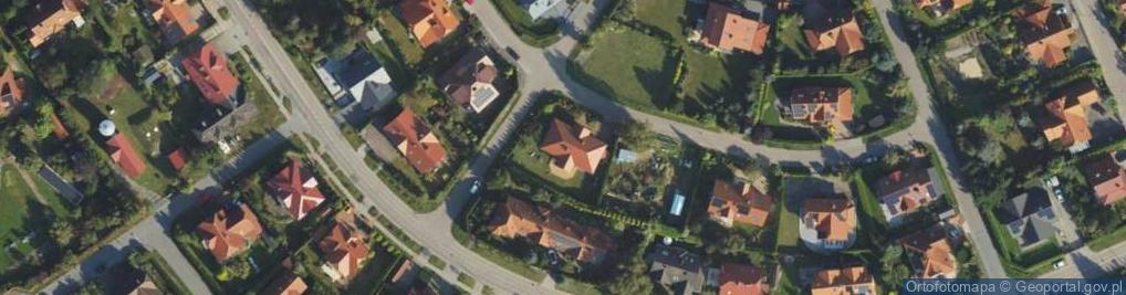 Zdjęcie satelitarne Necla Augustyna ul.