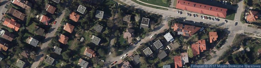 Zdjęcie satelitarne Nefrytowa ul.