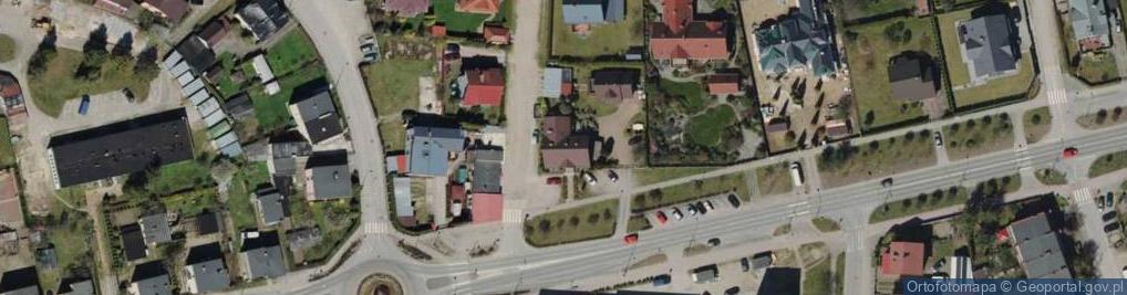 Zdjęcie satelitarne Necla Augustyna ul.