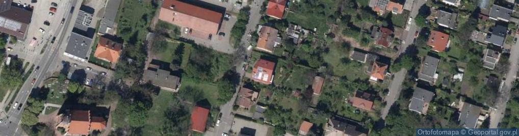 Zdjęcie satelitarne Nenckiego Marcelego ul.