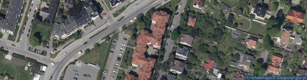 Zdjęcie satelitarne Nenckiego Marcelego ul.