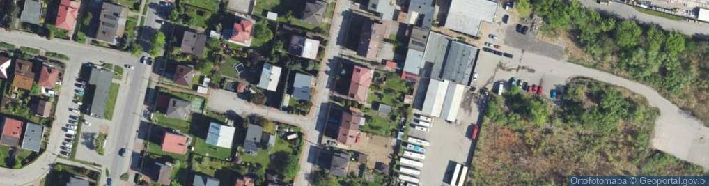 Zdjęcie satelitarne Nektarowa ul.
