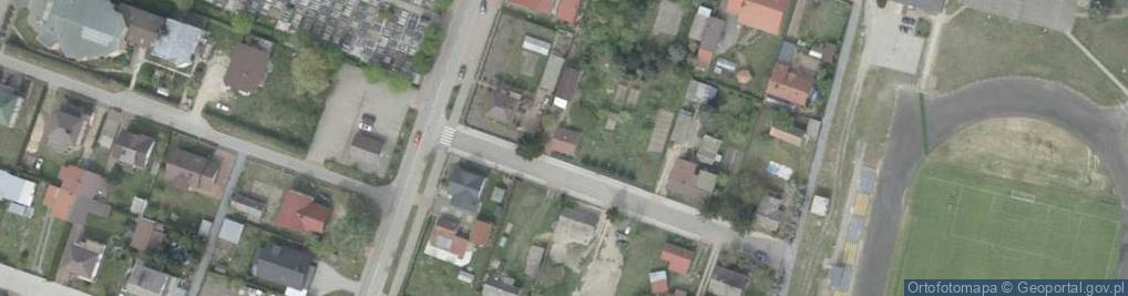 Zdjęcie satelitarne Niecała ul.