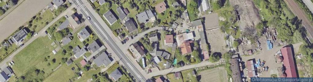 Zdjęcie satelitarne Niedługa ul.