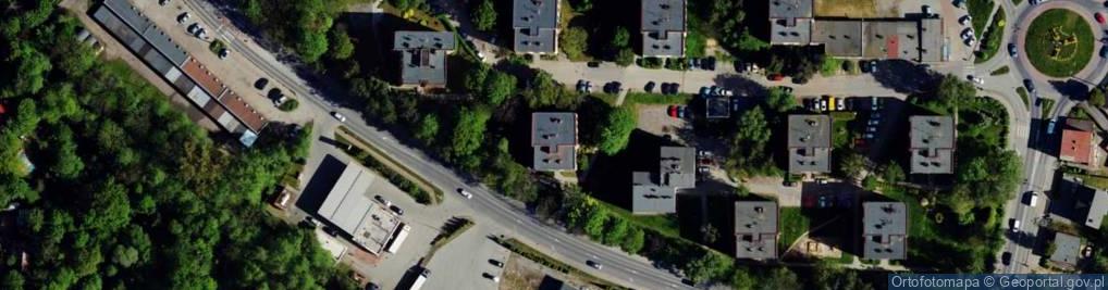Zdjęcie satelitarne Niepodległości ul.
