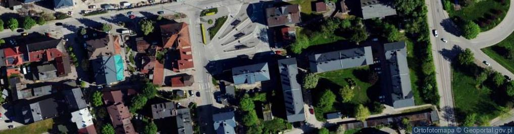 Zdjęcie satelitarne Niepodległości ul.