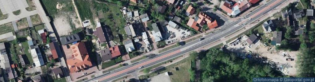 Zdjęcie satelitarne Niepodległości ul.