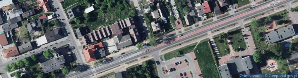 Zdjęcie satelitarne Niepodległości ul.